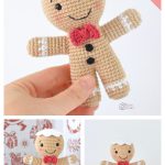 Gingerbread Man Amigurumi Free Crochet Pattern