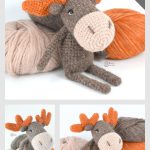 Jorg the Moose Free Crochet Pattern