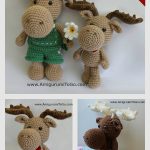 Little Bigfoot Moose Free Crochet Pattern