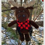 Mack the Moose Free Crochet Pattern