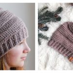 Marci Tunisian Hat Free Crochet Pattern