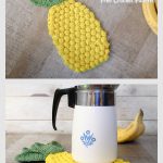 Pineapple Hot Pad Free Crochet Pattern