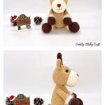 Reindeer Free Crochet Pattern