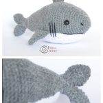 Shark Amigurumi Doll Crochet Pattern