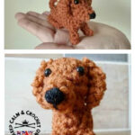 Teeny Tiny Dachshund Amigurumi Free Crochet Pattern