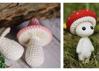 Toadstool Mushroom Crochet Patterns