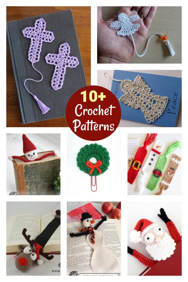 Christmas Bookmark Crochet Patterns 