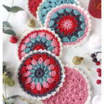 Christmas Coaster Free Crochet Pattern