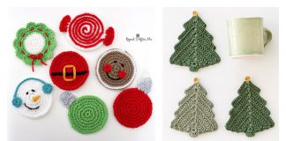 Christmas Coasters Free Crochet Patterns