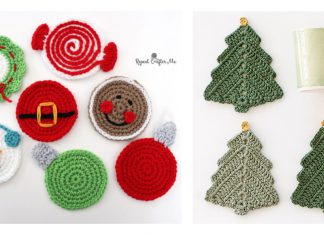 Christmas Coasters Free Crochet Patterns