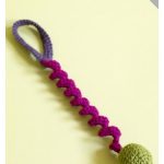 Door Hanger Bouncy Cat Toy Free Crochet Pattern