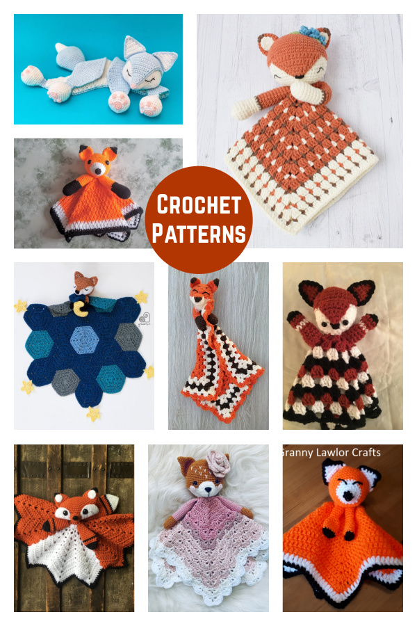 Fox Lovey Crochet Patterns 