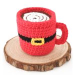Hot Chocolate Ornament Free Crochet Pattern