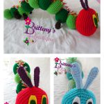 Hungry Caterpillar Free Crochet Pattern