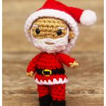 Mini Santa Doll Free Crochet Pattern