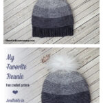 My Favorite Beanie Free Crochet Pattern