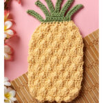 Pineapple DIshcloth Free Crochet Pattern