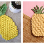 Pineapple Hot Pad Free Crochet Pattern