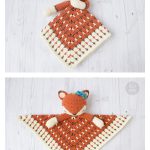 Sleepy Fox Lovey Crochet Pattern