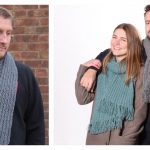 Unisex Rib Scarf Free Crochet Pattern