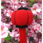 Amigurumi Chinese Lantern Free Crochet Pattern