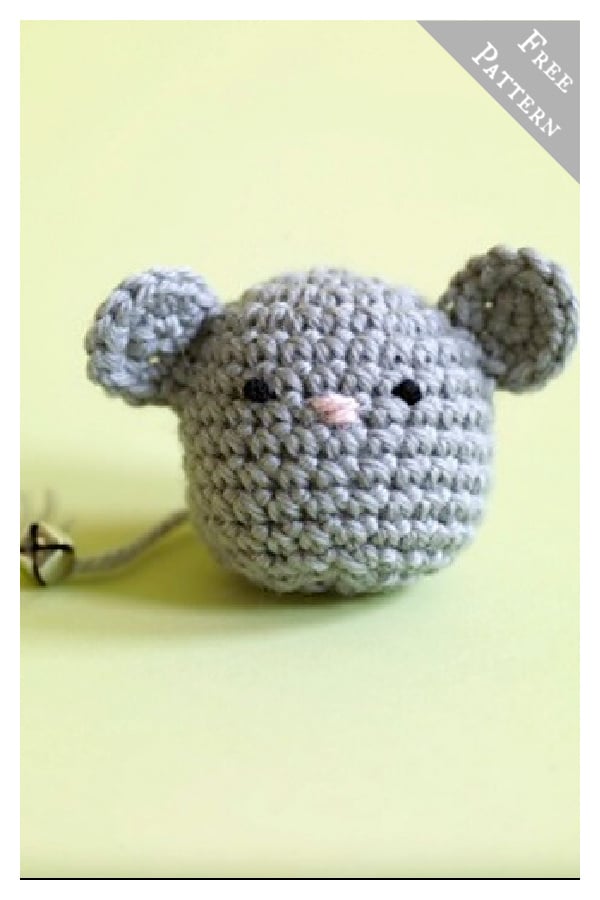 Amigurumi Mouse Cat Toy Free Crochet Pattern