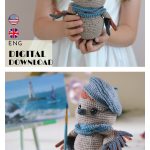 Amigurumi Sparrow Bird Toy Crochet Pattern