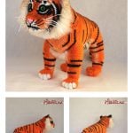 Amigurumi Tiger Toy Crochet Pattern