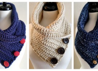 Chunky Neck Warmer Free Crochet Pattern
