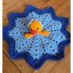 Cute Duck Security Blanket Free Crochet Pattern