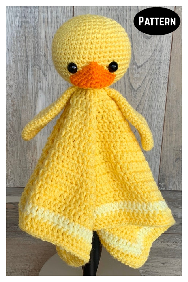 Duck Lovey Crochet Pattern 
