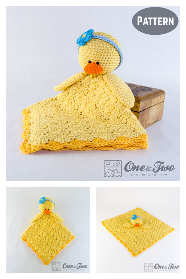Duck Lovey Crochet Pattern