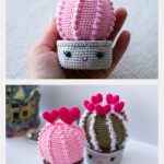 Heart Cactus Crochet Pattern