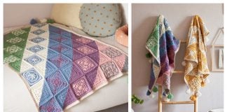 Hidden Treasures Blanket Free Crochet Pattern