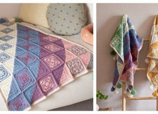 Hidden Treasures Blanket Free Crochet Pattern
