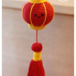 Lunar New Year Lantern Amigurumi Free Crochet Pattern