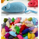 Mousie with Catnip Free Crochet Pattern