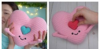 Nesting Hearts Amigurumi Free Crochet Pattern