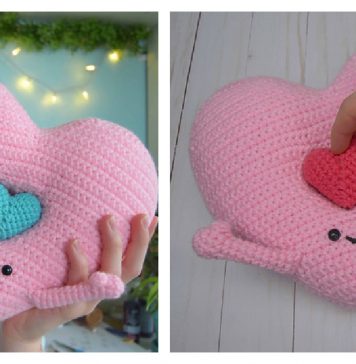 Nesting Hearts Amigurumi Free Crochet Pattern
