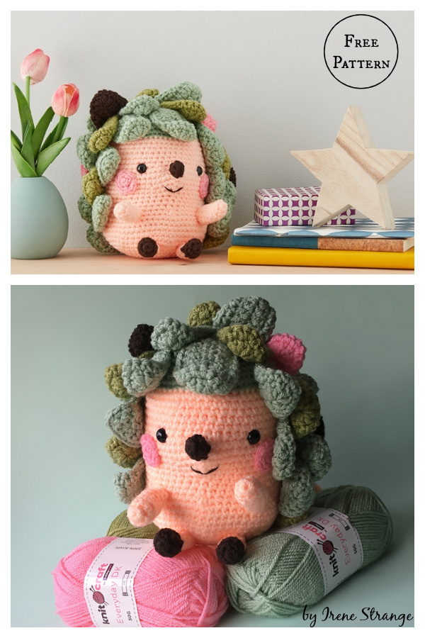 Nugget The Hedgehog Free Crochet Pattern