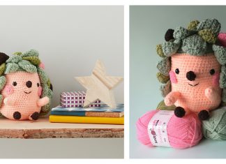 Nugget The Hedgehog Free Crochet Pattern