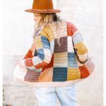 Patchwork Party Cardi Free Crochet Pattern