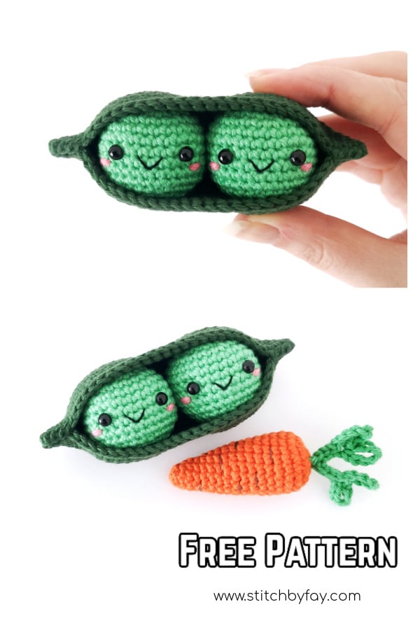 Pea Pod Free Crochet Pattern