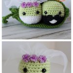 Peas in a Pod Get Married Free Crochet Pattern