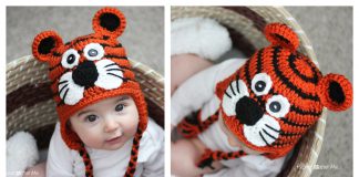 Tiger Hat Free Crochet Pattern