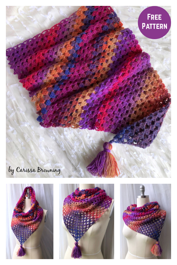 Turnabout Cowl Free Crochet Pattern