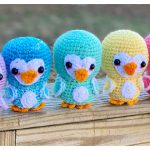 Valentine Penguin Amigurumi Free Crochet Pattern