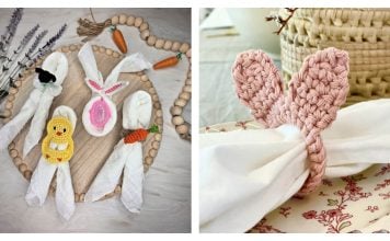 7 Easter Napkin Ring Free Crochet Patterns