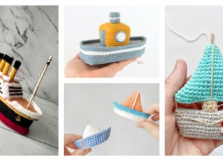 Boat Amigurumi Crochet Patterns