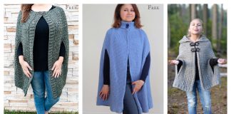 Cape Coat Crochet Patterns